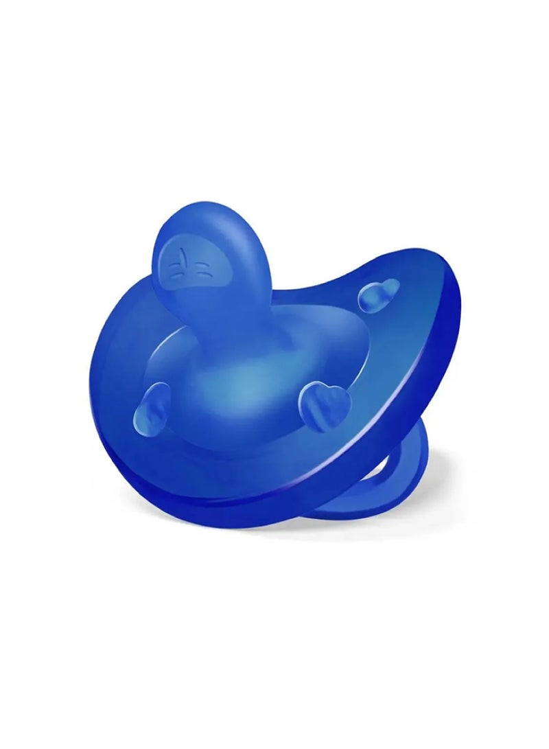 Chicco سكاتة شيكو فيزيوفورما من السيليكون الناعم 16-36 شهر (1 قطعة)، زرقاء - Image 1